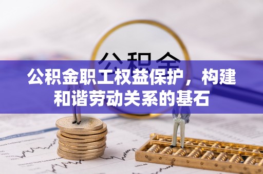 修文公积金职工权益保护，构建和谐劳动关系的基石