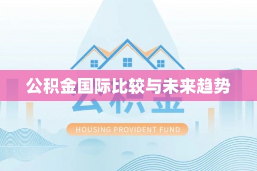 修文公积金国际比较与未来趋势