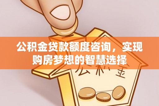 修文公积金贷款额度咨询，实现购房梦想的智慧选择