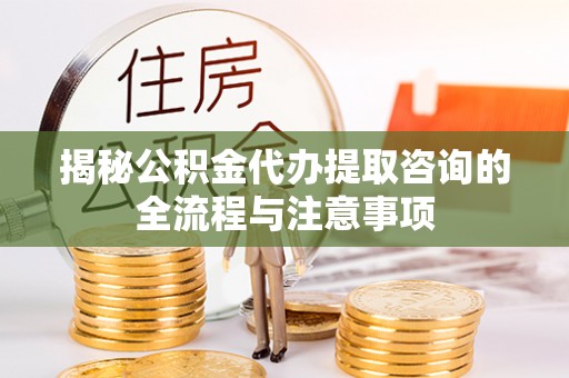 修文揭秘公积金代办提取咨询的全流程与注意事项