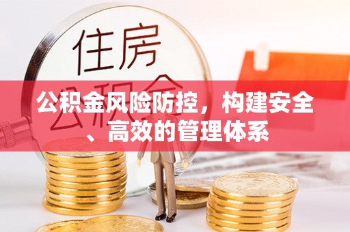 修文公积金风险防控，构建安全、高效的管理体系
