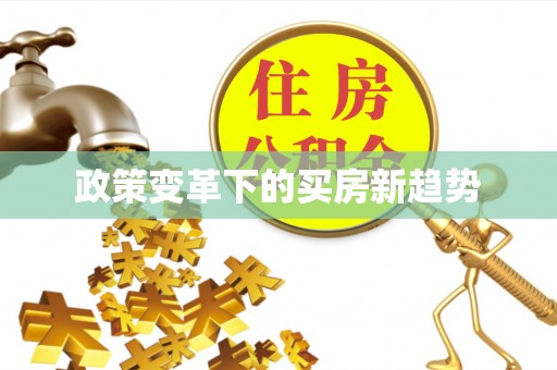 修文政策变革下的买房新趋势