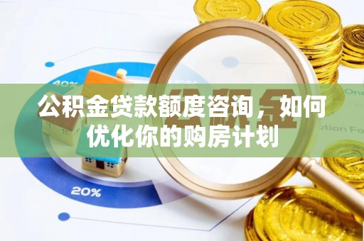 修文公积金贷款额度咨询，如何优化你的购房计划