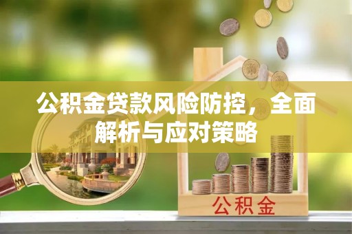 修文公积金贷款风险防控，全面解析与应对策略
