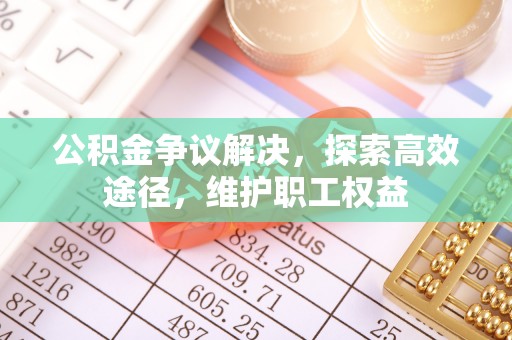 修文公积金争议解决，探索高效途径，维护职工权益