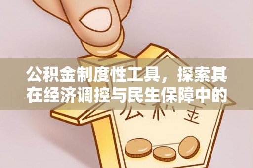 修文公积金制度性工具，探索其在经济调控与民生保障中的重要作用