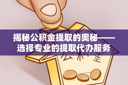 修文揭秘公积金提取的奥秘——选择专业的提取代办服务