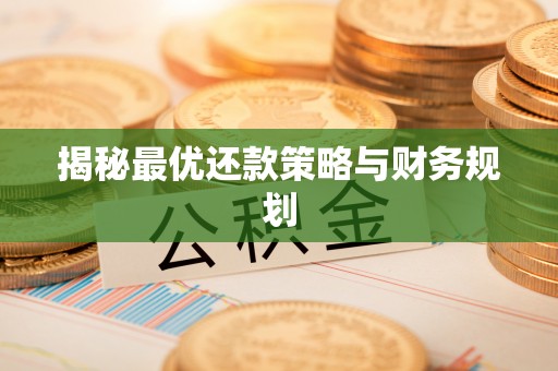 修文揭秘最优还款策略与财务规划