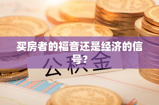 修文买房者的福音还是经济的信号？