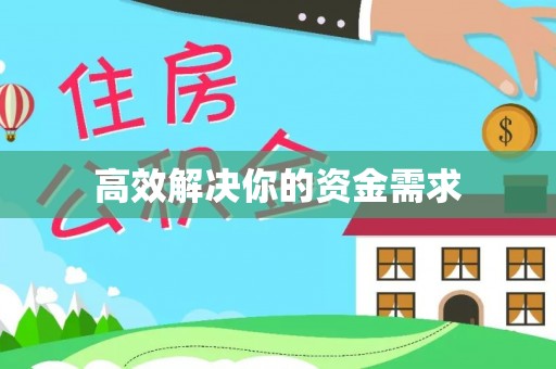 修文高效解决你的资金需求