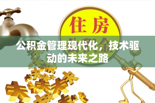 修文公积金管理现代化，技术驱动的未来之路